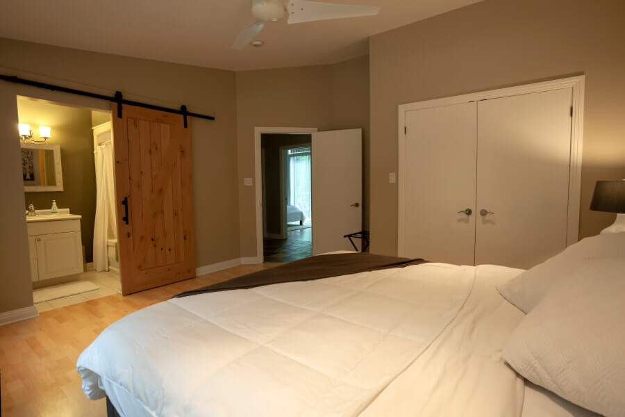 Master bedroom with full ensuite