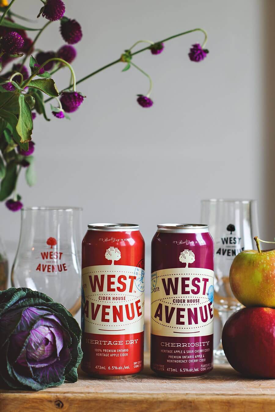 West Avenue Cider House Heritage Dry & Cherriosity Cider
