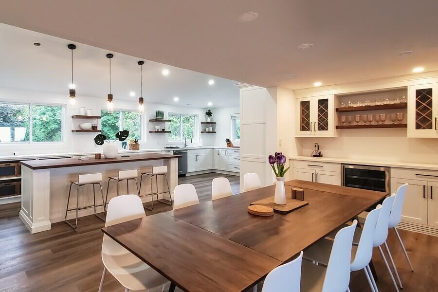 Dining Room and Kitchen